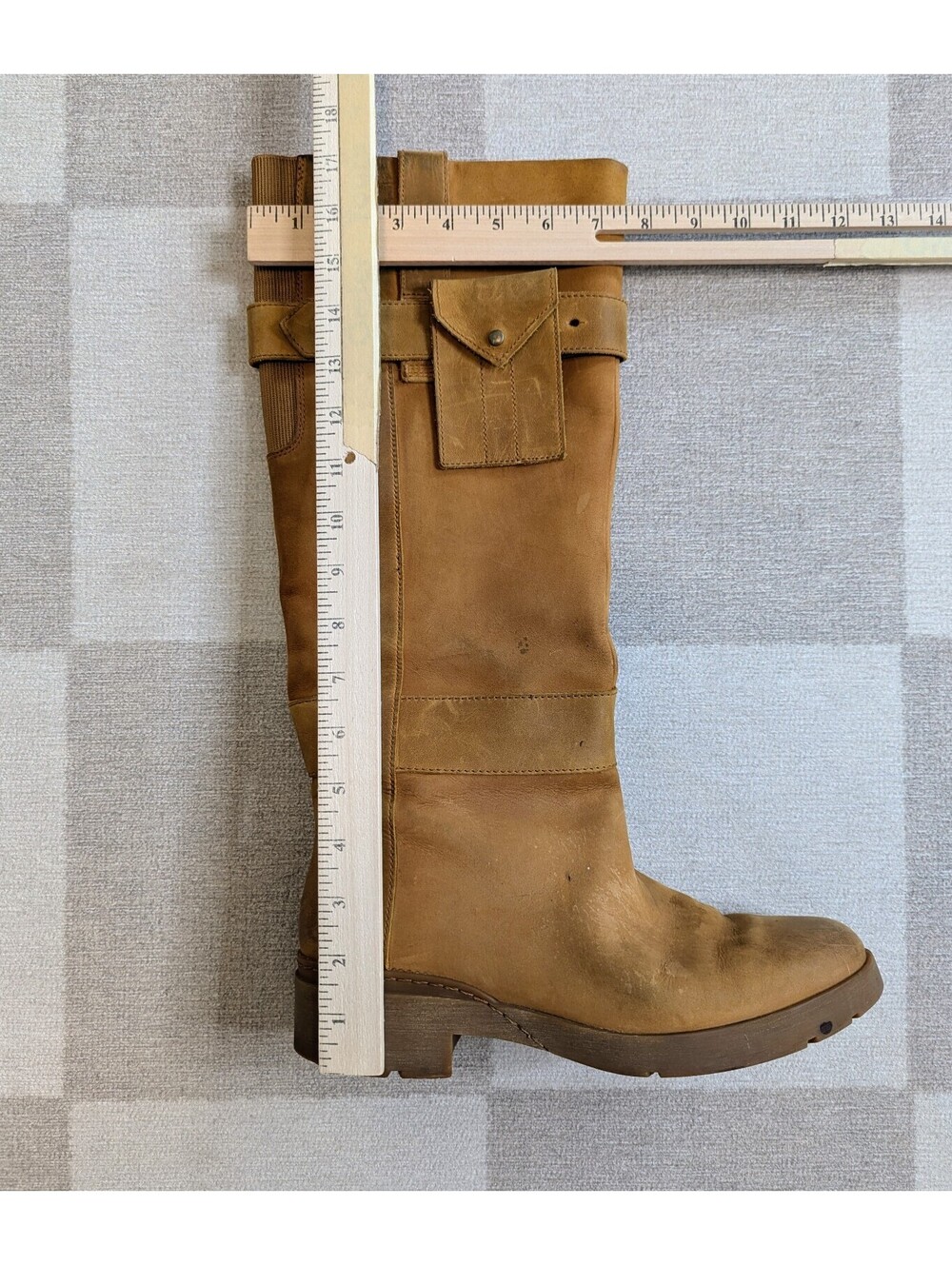 Timberland Graceyn tall leather pull on boots - Picture 7 of 9